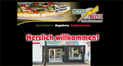 Desktop Screenshot of pizzablitz-epe.de